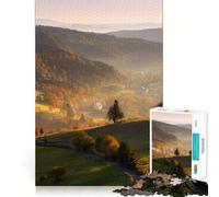 Rompecabezas de 1000 Piezas con diseño de Las montañas Tatra en otoño,Arte de Corte preciso,desafío Mental,Regalo Divertido para el Tiempo Libre,decoración navideña para la Pared (38x52cm)