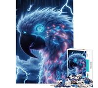 Rompecabezas de 1000 Piezas con diseño de Loro de tormenta Ideal para Juegos educativos Juguetes didácticos Regalos de cumpleaños y decoración del hogar tamaño 38x26cm