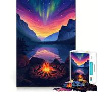 Rompecabezas de 1000 Piezas con diseño de Naturaleza de Yosemite Pixel Art Ajuste Ideal para estimular el Cerebro Jugar Durante el Tiempo de Descanso y Disfrutar de la Navidad para la Pared