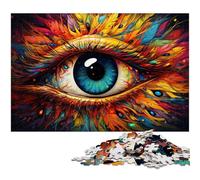 Rompecabezas de 1000 Piezas con diseño de Ojos de fénix de fantasía, Ideal para Adultos, cumpleaños y festividades, 50x75cm/19,68x29,52 Pulgadas.