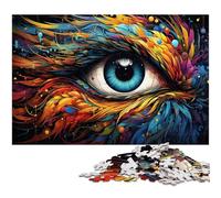 Rompecabezas de 1000 Piezas con diseño de Ojos de fénix para Adultos, decoración del hogar, Juego de ingenio, 50x75cm/19,68x29,52 Pulgadas.