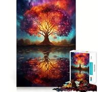 Rompecabezas de 1000 Piezas con diseño de Paisaje Espacial fantástico para Adultos y Adolescentes Juguete de lógica sólida Divertido y silencioso Corte de precisión Elige tu Deseo de Papá Noel