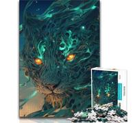 Rompecabezas de 1000 Piezas con diseño de paisajes fantásticos de Animales para Adolescentes cumpleaños o como decoración de Pared para Mayores de 14 años (50x75cm)