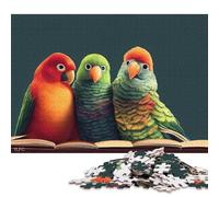 Rompecabezas de 1000 Piezas con diseño de pájaro, Ideal para Adultos. Rompecabezas de Madera para decoración del hogar (75 x 50 cm).