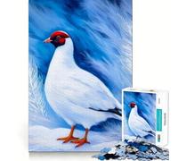 Rompecabezas de 1000 Piezas con diseño de pájaro Perdiz Nival,Ideal para Adolescentes Juego de Entrenamiento cognitivo Ajuste, Compacto y Divertido para Jugar en Familia (50x75cm)