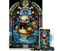 Rompecabezas de 1000 Piezas con diseño de Patito de Goma para Adultos y Adolescentes Recuerda armarlo Lentamente y disfrutarlo Arte de Corte Exacto Coleccionable (38x26cm)