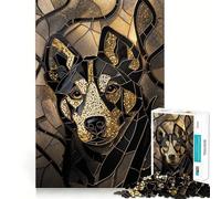 Rompecabezas de 1000 Piezas con diseño de Perro Shiba Inu para Adolescentes Juguete Inteligente para el hogar Corte preciso Regalo Original 50x75cm