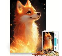 Rompecabezas de 1000 Piezas con diseño de Perro Shiba Inu para Adultos Juguete de lógica Pura, Divertido y Relajante Corte preciso Regalo increíble 50x75cm