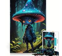 Rompecabezas de 1000 Piezas con diseño de Personaje de champiñón para Adultos Desarrolla la Capacidad Mental y estimula el Cerebro Bordes precisos (50x75cm)