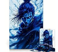 Rompecabezas de 1000 Piezas con diseño de Personajes de Anime Azules para Adolescentes Estimula la Mente, relaja, es Divertido y Tiene un diseño Limpio Regalo Ideal (38x52cm)