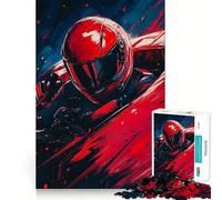 Rompecabezas de 1000 Piezas con diseño de piloto de Carreras para Adolescentes Juguete para ejercitar la Mente Diseño Relajante Regalo Ideal para armar (38x26cm)