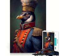 Rompecabezas de 1000 Piezas con diseño de pingüino para Adultos Juguete de lógica, Divertido y Relajante Diseño para armar Regalo Ideal para Navidad (38x26cm)