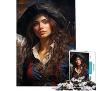 Rompecabezas de 1000 Piezas con diseño de Piratas Juguetes adictivos para Cultivar la Paciencia Juegos Divertidos decoración Perfecta Regalo de cumpleaños (tamaño 38x52cm)