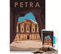 Rompecabezas de 1000 Piezas con diseño de póster de Petra Jordan para Adolescentes Mejora la Memoria, se relaja, Tiene Bordes precisos y es un Regalo Creativo (38x52cm)