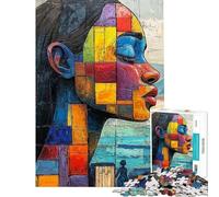 Rompecabezas de 1000 Piezas con diseño de Reflejo fragmentado para Adolescentes ¡Entrena tu Cerebro y Tus Manos! Regalo Ideal para Amigos y Familiares 50x75cm