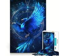 Rompecabezas de 1000 Piezas con diseño de Reloj Phoenix para Adolescentes, Juguete para desafiar la Mente, pasatiempo Tranquilo, Corte preciso, Regalo de Temporada (38x52cm)