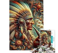 Rompecabezas de 1000 Piezas con diseño de Tapiz de sabiduría ancestral para Juegos educativos Juguetes adictivos para Cultivar la Paciencia Excelentes Regalos y Juguetes para cumpleaños (75x50cm)