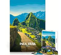 Rompecabezas de 1000 Piezas con diseño del Camino Inca en Perú para Adultos Ideal para estimular la Memoria,un pasatiempo Relajante y un Regalo Festivo (50x75cm)