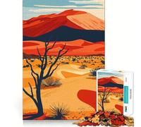 Rompecabezas de 1000 Piezas con diseño del Desierto de Namib para Adolescentes Juguete Intelectual para fomentar la convivencia Corte Regalo Memorable (38x26cm)