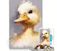 Rompecabezas de 1000 Piezas con diseño Divertido de Aves de Corral para Adultos Juego entretenido y Relajante Corte láser Ejercicio Mental y Momentos de Tranquilidad en casa (38x26cm)