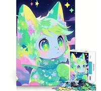 Rompecabezas de 1000 Piezas con el Personaje del Zorro Estrellado, Ideal para Adolescentes Un Reto Mental Juguete para el hogar 38x52cm
