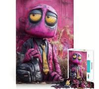 Rompecabezas de 1000 Piezas con Escultura de Robot Triste para Adultos Ideal para ejercitar la Memoria y Disfrutar del Tiempo Libre Diseño para armar Colección de Arte (50x75cm)