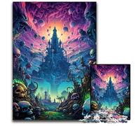 Rompecabezas de 1000 Piezas con Hermosos paisajes de montaña para Adultos, Entretenimiento Relajante, Navidad y decoración del hogar, 50x75cm/19,68x29,52 Pulgadas