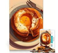 Rompecabezas de 1000 Piezas con ilustración de un Huevo en un Agujero,Ajuste, Arte,Habilidad Creativa,Juguete,Tiempo de Descanso,Juego,decoración navideña (38x52cm)