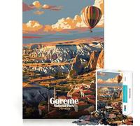 Rompecabezas de 1000 Piezas con ilustración de un Pavo del Parque Nacional de Göreme Ideal para Recortar,Decorar,Jugar y desarrollar Habilidades cognitivas Juego de cumpleaños