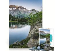 Rompecabezas de 1000 Piezas con Paisaje de los Pirineos para Adolescentes Ideal para estimular la Memoria, Jugar y Relajarse Bordes Ajustados Regalo Premium (50x75cm)