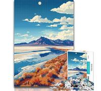 Rompecabezas de 1000 Piezas con Paisaje de Salinas para Adolescentes, Regalo de cumpleaños, decoración de Pared para Mayores de 14 años 75x50cm