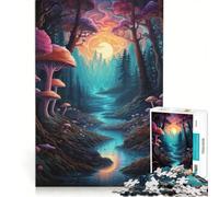 Rompecabezas de 1000 Piezas con Paisaje fantástico, Juego Educativo, Actividades Divertidas para Hacer en casa, Regalo de cumpleaños, Regalos de Viaje 50x75cm