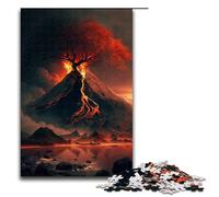 Rompecabezas de 1000 Piezas con paisajes Naturales y volcánicos Adultos. Ideal para Navidad con Papá Noel para Adolescentes a Partir de 14 años. 1000 Piezas (75 x 50 cm).