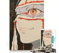 Rompecabezas de 1000 Piezas con Personaje de Anime y Ojos Rojos para Adolescentes Diversión Que estimula la Mente Ajuste Espacios Un Entretenimiento cautivador para Disfrutar en casa