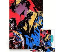 Rompecabezas de 1000 Piezas con Personaje de Anime y Volante para Adultos Juego Mental Divertido con tecnología Avanzada de Corte láser Un desafío entretenido para Pasar el Tiempo (50x75cm)