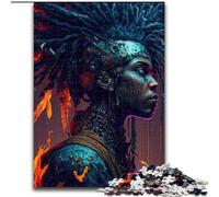 Rompecabezas de 1000 Piezas con Personajes de fantasía, desafiantes Rompecabezas para la interacción Familiar y el Desarrollo Cerebral, tamaño 26x38cm