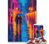 Rompecabezas de 1000 Piezas con Pintura de Venecia decoración de Pared de Juguete desafiante para completar Que Mejora el Amor Entre Parejas 50x75cm