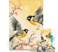 Rompecabezas de 1000 Piezas con Pintura Japonesa, Juego Imposible, Actividades Divertidas para Hacer en casa, colección de Artistas, Bellas Artes 38x26cm