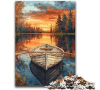 Rompecabezas de 1000 Piezas con Reflejos otoñales para Adultos Un Juego desafiante Ideal para Regalar a Toda la Familia (50x75cm)