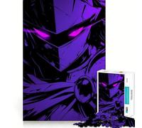 Rompecabezas de 1000 Piezas con Retrato del Caballero Púrpura para Adolescentes Juguete Relajante con Bordes Ajustados Regalo Premium (38x52cm)