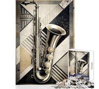 Rompecabezas de 1000 Piezas con ritmos Musicales Retro Juguetes para decoración del hogar Regalos geniales y Juegos prácticos descompresión Intelectual tamaño 50x75cm