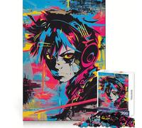 Rompecabezas de 1000 Piezas con temática de Anime y Punk para Adolescentes Refuerza la Memoria, Proporciona Momentos de Paz y es un Regalo clásico (50x75cm)