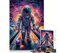 Rompecabezas de 1000 Piezas con temática de astronautas y Planetas para Adolescentes Ideal para desarrollar el Pensamiento Claro, la atención Plena y el escapismo Seguro (38x52cm)