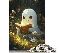 Rompecabezas de 1000 Piezas con temática de Fantasmas para Adultos, Rompecabezas de dificultad Alta, Juegos educativos, Juguetes para decoración Familiar (75 x 50 cm)