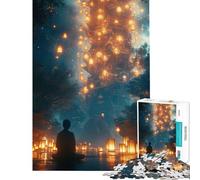 Rompecabezas de 1000 Piezas con temática de meditación y Buda Ayuda a ejercitar el Cerebro Actividades Familiares Juego práctico para Mayores de 14 años Juego de Rompecabezas Incluido (38x26cm)