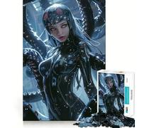 Rompecabezas de 1000 Piezas con temática de Mujeres guerreras sexys para Adolescentes Mejora la Memoria, estimula el Juego Relajante y Tiene Bordes limpios Artículo de Deseo de Papá Noel 38x52cm