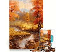 Rompecabezas de 1000 Piezas con temática de paisajes Naturales para Adolescentes Juguete para Pensar con sabiduría, diversión y claridad Arte Coleccionable (38x26cm)