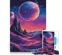 Rompecabezas de 1000 Piezas con temática Espacial y de Ciencia ficción para Adolescentes Un desafío Mental Juguete Divertido para Compartir Diseño nítido y Sorprendente 38x26cm