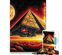 Rompecabezas de 1000 Piezas con temática Espacial y puntillismo para Adolescentes Juguete de lógica sólida, diversión Tranquila, Corte preciso, Regalo increíble (38x26cm)