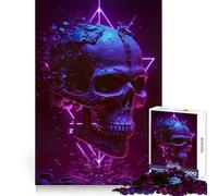 Rompecabezas de 1000 Piezas con temática retrofuturista para Adolescentes Juguete Mental para aliviar el estrés Corte Premium (38x52cm)